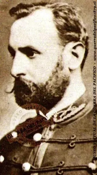 Teniente Coronel José Miguel Alcérreca Saldes (1845-1891) Con brillante participación en Tacna, Arica y las campañas de Lima y de la Sierra.