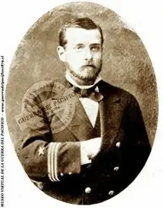 Teniente 1º Luis A. Goñi (1851-1928) Participó en el Combate Naval de Angamos, en el bloqueo del Callao,las batallas de Chorrillos y Miraflores. En 1884, fue ascendido a Capitán de Fragata.