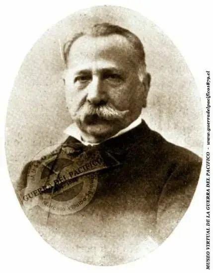 Ministro Eusebio Lillo Robles (1926-1910) Secretario del Comandante en Jefe don Manuel Baquedano durante la guerra y plenipotenciario ante Bolivia en 1880.