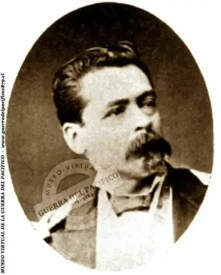 Capitán de Navío Juan Esteban López (1839-1916) Participó del bloqueo del Callao y también fue asistente de la Comandancia General de Marina.