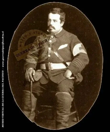 Doctor Teodosio Martínez Ramos, jefe de la Ambulancia "Valparaíso"