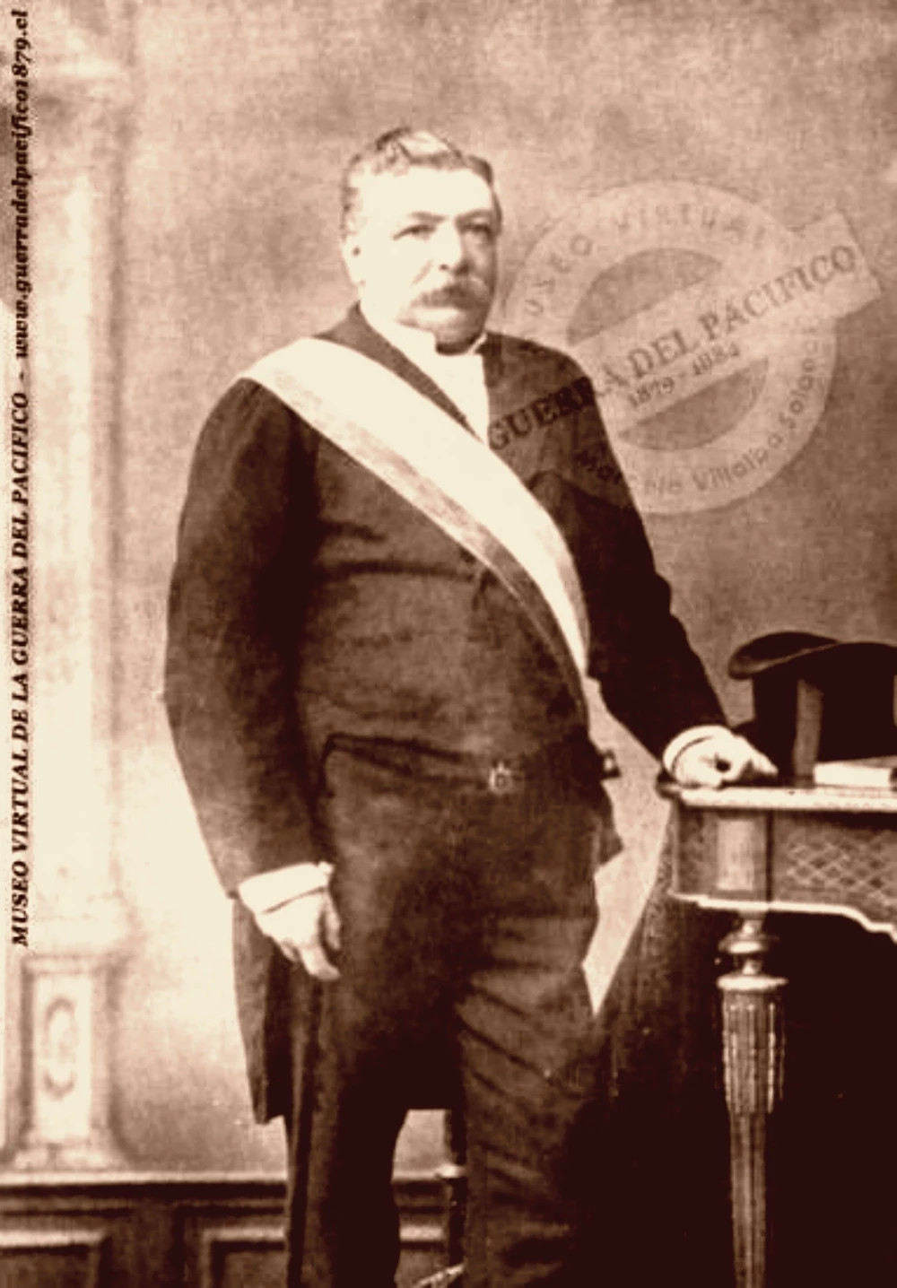 Ministro de Relaciones Exteriores y posterior Presidente de Chile Domingo Santa María (1824-1896)