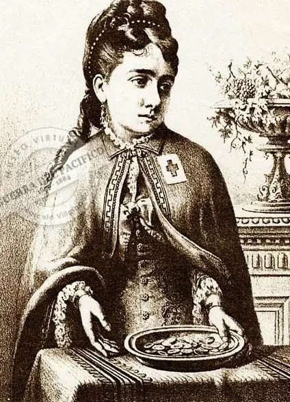 Enfermera Elvira Sarratea de Ramos Destacada mujer que participó en la creación de Hospitales de Sangre y ayudó infatigablemente a la Cruz Roja en pleno conflicto. 